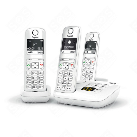 TÉLÉPHONE SF DECT TRIO AS690A D'ORIGINE TÉLÉPHONIE, SMARTPHONE - L36852-H2836-N112