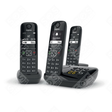 TÉLÉPHONE SF DECT TRIO AS690A D'ORIGINE TÉLÉPHONIE, SMARTPHONE - L36852-H2836-N111