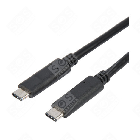 CORDON USB-C MALE/USB-C MALE D'ORIGINE INFORMATIQUE - 302401