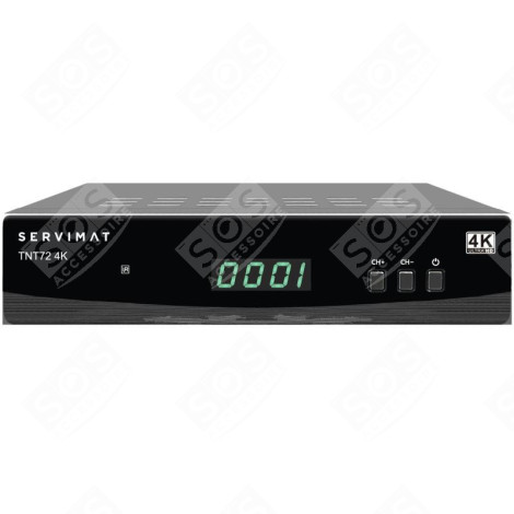 RECEPTEUR NUMERIQUE TNT UHD D'ORIGINE TÉLÉVISION - TNT72