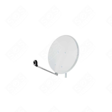 PARABOLE ALU 70CM BLANCHE TÉLÉVISION - CLICKFAST