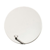 Parabole fibre 75cm blanche