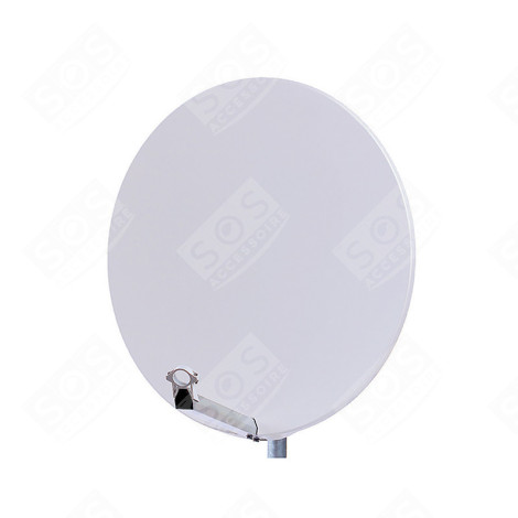 PARABOLE FIBRE 90CM BLANCHE TÉLÉVISION - FIB90