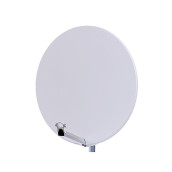 Parabole fibre 90cm blanche