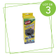 LOT DE 3 ÉPONGES ACIER INOXYDABLE XXL D'ORIGINE ACCESSOIRES ET ENTRETIEN - ERES88273