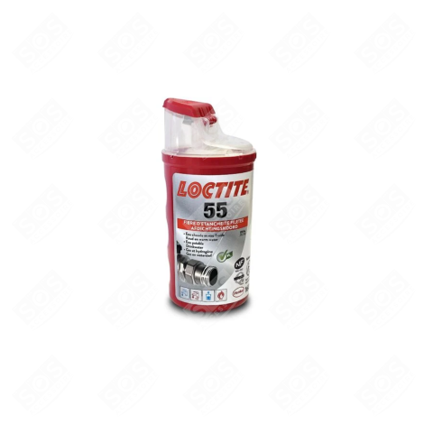 FIBRE D’ÉTANCHÉITÉ DES RACCORDS FILETÉS MÉTALLIQUES ET OU PLASTIQUE 55  SOUS BLISTER 160 M ACCESSOIRES ET ENTRETIEN - 2957180