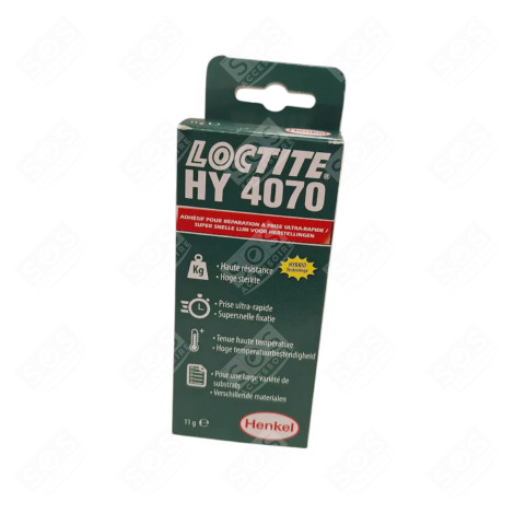 COLLE DE RÉPARATION STRUCTURALE GEL HYBRIDE CYANOACRYLATE OU ACRYLIQUE HY 4070, 11 G SERINGUE DOUBLE ACCESSOIRES ET ENTRETIEN - 2237458