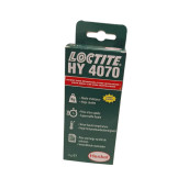 Colle de réparation structurale gel hybride cyanoacrylate ou acrylique HY 4070, 11 g Seringue double