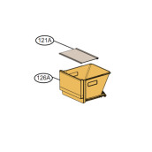 Couvercle bac à légumes (repère 121A)