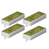 Filtre à charbon Clean Air Plus 195 x 75 x 34 mm