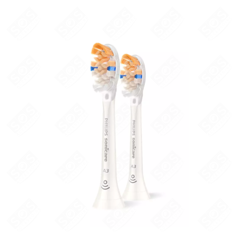 LOT DE 2 TÊTES DE BROSSE BROSSE À DENTS ÉLECTRIQUE - HX9092/87, HX909287