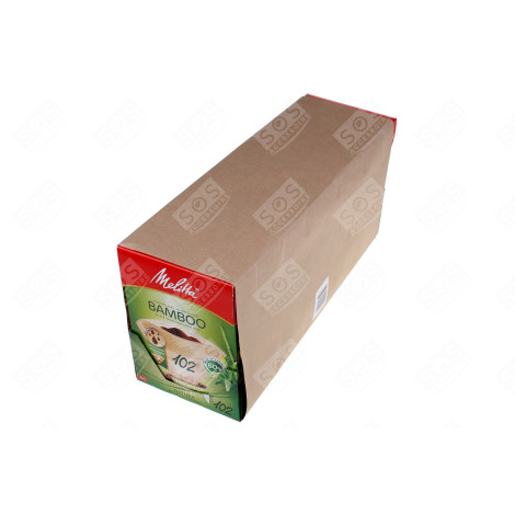 BOITE DE 80 FILTRES PAPIER BAMBOO 102 D'ORIGINE CAFETIÈRE, MACHINE À CAFÉ - 6726508