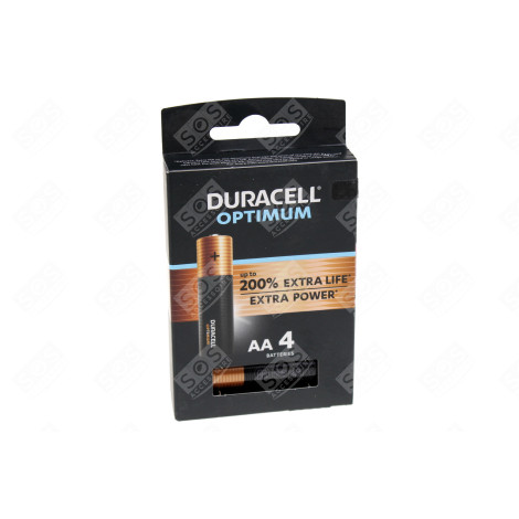 LOT DE 4 PILES AA OPTIMUM EXTRA POWER D'ORIGINE ACCESSOIRES ET ENTRETIEN - DOP15004