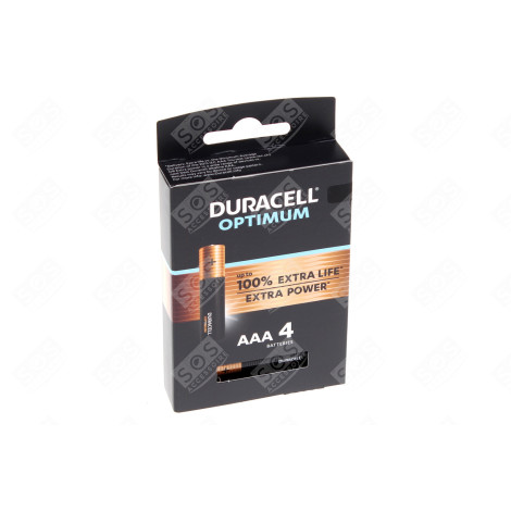 LOT DE 4 PILES MN2400 OPTIMUM AAA LR03 D'ORIGINE ACCESSOIRES ET ENTRETIEN - DOP24004