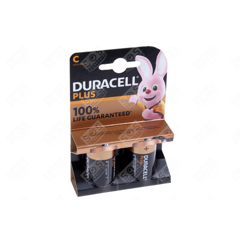 LOT DE 2 PILES MN1400 PLUS 100% LIVE LR14 1,5V D'ORIGINE ACCESSOIRES ET ENTRETIEN - DML1400