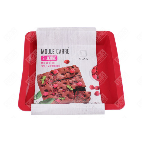 CREALYS MOULE CARRÉ 24.5CMX4CM D'ORIGINE USTENSILE DE CUISINE - 513014