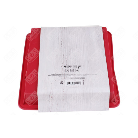 CREALYS MOULE CARRÉ 24.5CMX4CM D'ORIGINE USTENSILE DE CUISINE - 513014