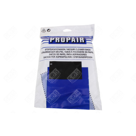 SAC ASPIRATEUR PROPAIR POLY UNI 3100-3300 FIBRE 5 PIECES ASPIRATEUR - FL0031K