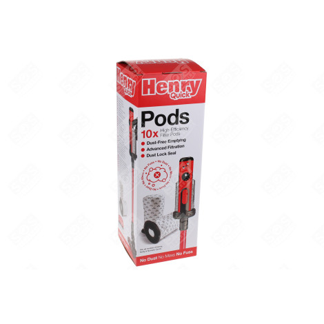 PODS 10 STUKS QUICK D'ORIGINE ASPIRATEUR - 915744