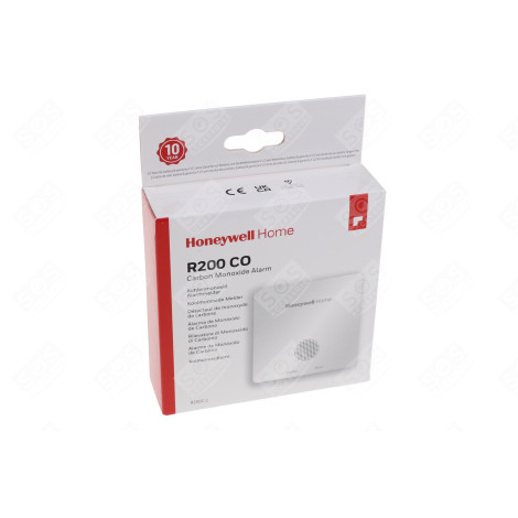 HONEYWELL DETECTEUR MONOXIDE + BATTERIE DURÉE DE VIE : 10 ANS D'ORIGINE ACCESSOIRES ET ENTRETIEN - R200C1