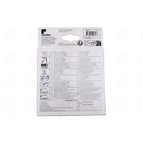 HONEYWELL DETECTEUR MONOXIDE + BATTERIE DURÉE DE VIE : 10 ANS D'ORIGINE ACCESSOIRES ET ENTRETIEN - R200C1