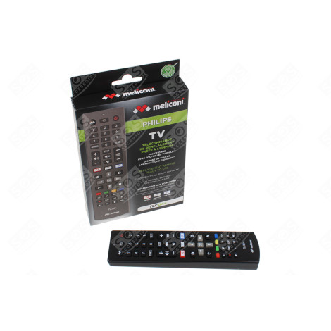 TLC 04 - TÉLÉCOMMANDE - COMPATIBLE POUR PHILIPS D'ORIGINE TÉLÉVISION - 808018