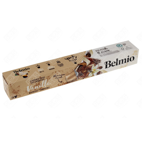 BELMIO MADAGASCAR VANILLE CAFÉ - 10 CAPSULES D'ORIGINE CAFETIÈRE, MACHINE À CAFÉ - 541515031191