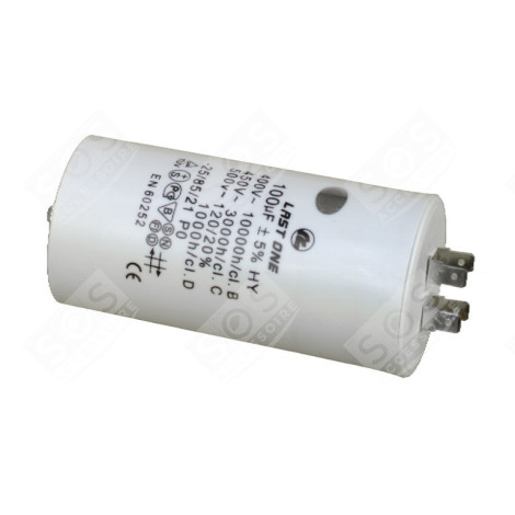 CONDENSATEUR 100 ΜF 450 V MACHINE À LAVER, LAVE-LINGE - 5114784