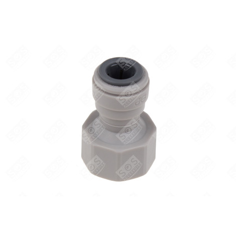 RACCORD ROBINET 1/2" - TUYAU Ø 3/8" (8MM) FRIGO, RÉFRIGÉRATEUR, CONGÉLATEUR - PI451214FS