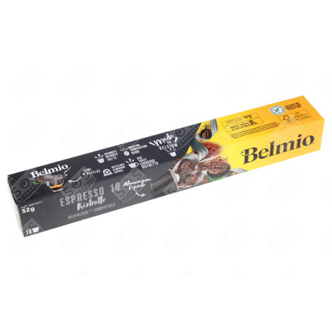 BELMIO ESPRESSO RISTRETTO CAFÉ - 10 CAPSULES D'ORIGINE CAFETIÈRE, MACHINE À CAFÉ - 541515031311