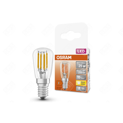 LAMPE DE FRIGO - LEDT2625 CL 2,8W/827 230V FILE14FS1 D'ORIGINE FRIGO, RÉFRIGÉRATEUR, CONGÉLATEUR - 4058075432871