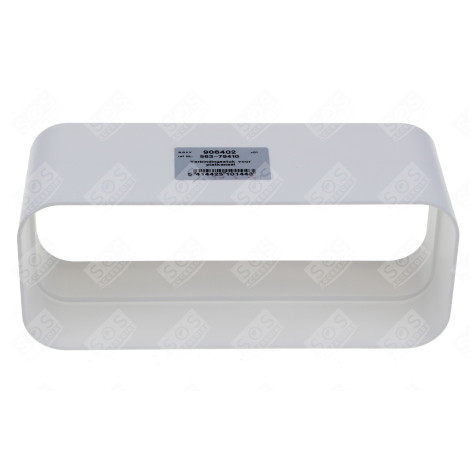 RACCORD POUR CONDUIT PLAT (94X227X80 MM) D'ORIGINE HOTTE - 906402