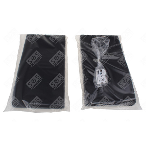 LOT DE 2 FILTRES CHARBON MONOBLOCK (176X338X30MM) D'ORIGINE HOTTE - 7550400