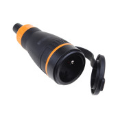 Fiche caoutchouc fem 16a ip44 pro d'origine Fiche caoutchouc fem 16a ip44 pro d'origine