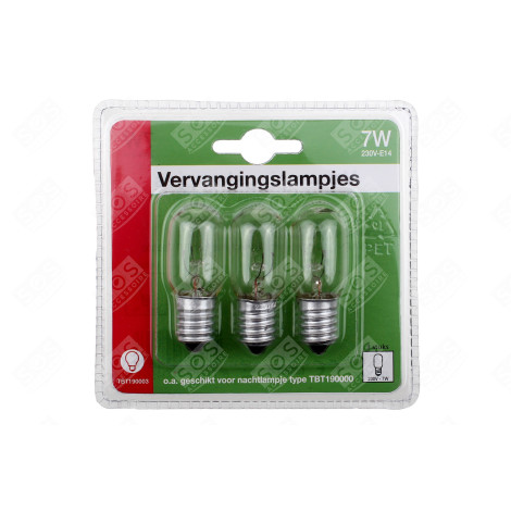 LAMPES DE RECHANGE VEILLEUSE DE NUIT POUR 18223 LUMINAIRE - 190003