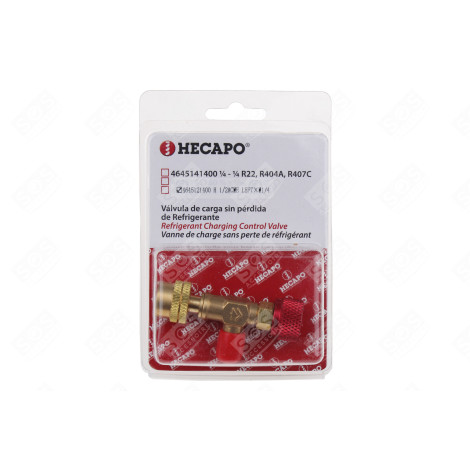 VANNE DE RACCORD. POUR GAZ R290 D'ORIGINE FRIGO, RÉFRIGÉRATEUR, CONGÉLATEUR - 0026000301