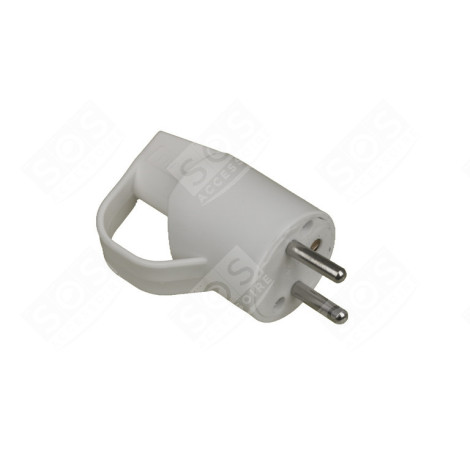 FICHE MALE BLANCHE ÉLECTRICITÉ, DOMOTIQUE - 105206