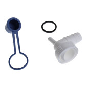 Jonction avec raccord tuyau de condensation - 1" - 19mm