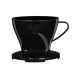 MELITTA SUPPORT FILTRE NOIR 1X2 D'ORIGINE CAFETIÈRE, MACHINE À CAFÉ - 6761017