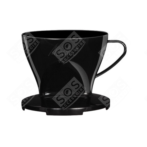 MELITTA SUPPORT FILTRE NOIR 1X2 D'ORIGINE CAFETIÈRE, MACHINE À CAFÉ - 6761017