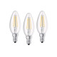 LOT DE 3 LED RETROFIT CLASSIC B 4W/840 230V E14 D'ORIGINE LUMINAIRE - 4058075819719