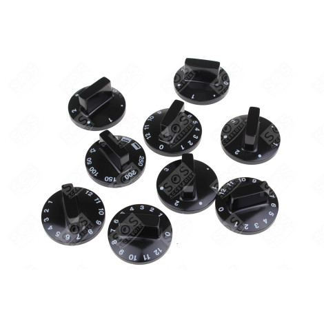 JEU DE BOUT.CUISINIERE 4+4+1 POS 0 DESSUS FOUR, CUISINIÈRE - 10026916