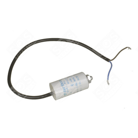 CONDENSATEUR AVEC FIL 6 ΜF 450 V MACHINE À LAVER, LAVE-LINGE - 36641620610