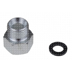 Raccord ingas 1/2" avec joint (norme: iso 228)