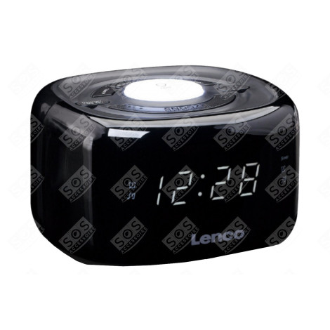 CR12-BK - RADIO-RÉVEIL AVEC VEILLEUSE FM D'ORIGINE ACCESSOIRES ET ENTRETIEN - LCR12BK