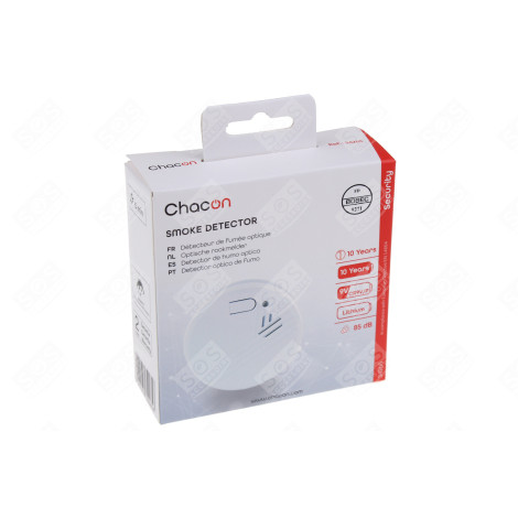 DÉTECTEUR DE FUMÉE OPTIQUE - PILE LITHIUM 9V - 10 ANS D'ORIGINE ACCESSOIRES ET ENTRETIEN - 34265