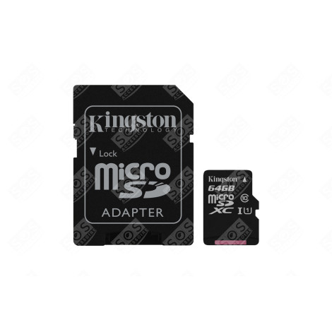 MICROSDXC UHS-I CLASS 10 CARD 64GB D'ORIGINE INFORMATIQUE - KSTSDCS264GB
