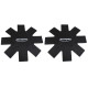 PROTECTION POUR POELE 40X40 CM 2PCS VERT D'ORIGINE USTENSILE DE CUISINE - 99002