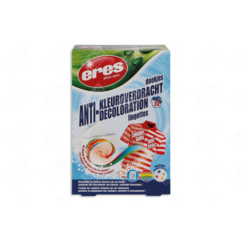 LINGETTES ANTI-DECOLORATION BOITE DE 24 LINGETTES D'ORIGINE ACCESSOIRES ET ENTRETIEN - ER25345
