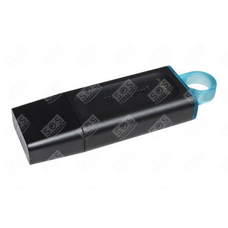 USB FLASH DRIVE 64 GB USB TYPE-A 3.2 GEN 1 (3.1 GEN 1) NOIR D'ORIGINE INFORMATIQUE - KSTDTX64GB